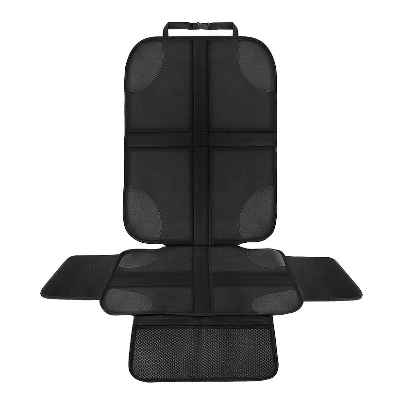 Funda de asiento de coche de cuero PU transpirable de lino, impermeable, antideslizante, cojín delantero