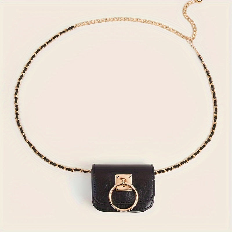 Женская поясная сумка casual небольшая поясная сумка с регулируемым ремнем