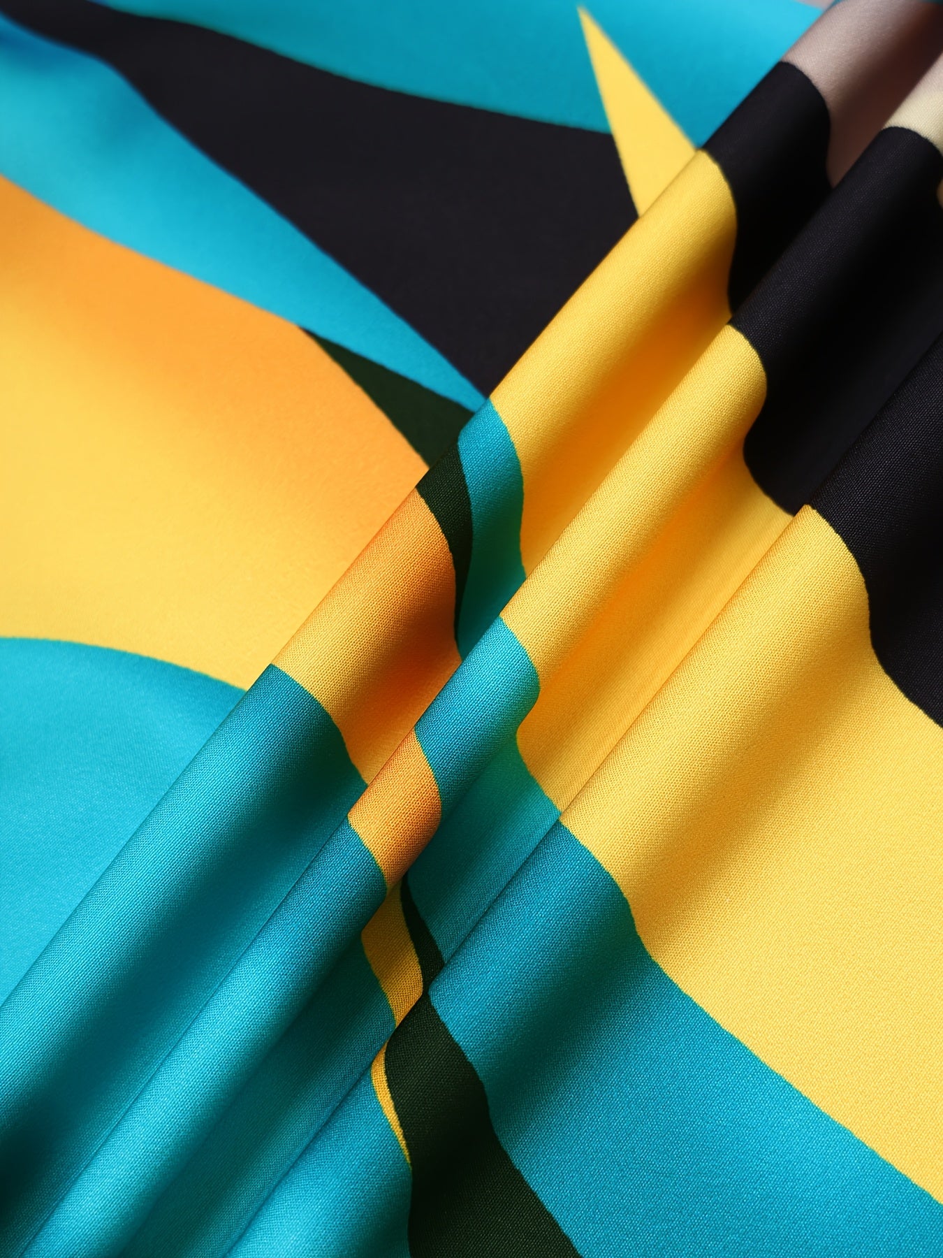 Plus Size Women’s Casual Printed Mid-Length Pants Elastic Waist