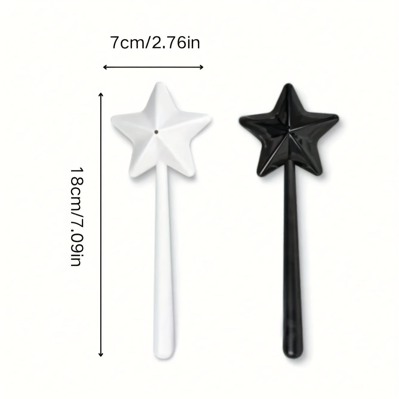 Refillable Magic Wand Salt and Pepper Shakers with Easy-Pour Holes for Kitchen Decor