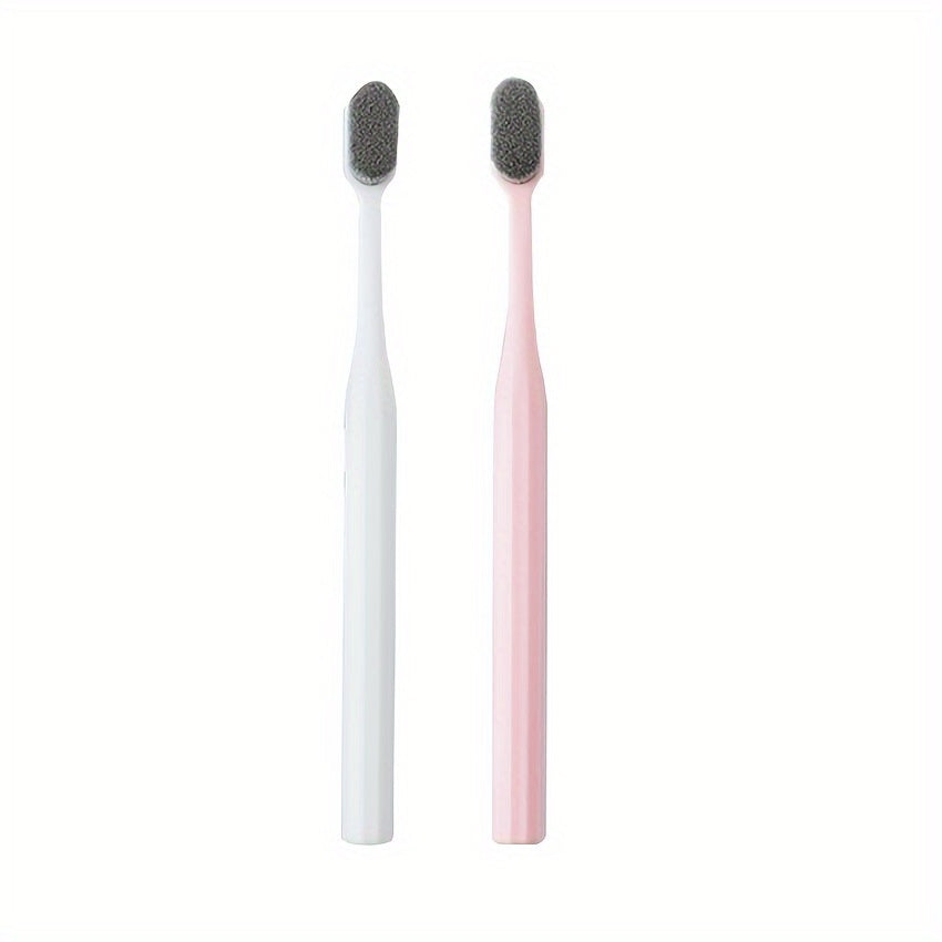 Yapon uslubidagi super yumshoq sochli qutilangan bambuk ko'mir tish cho'tkasi, to'rt rangda mavjud.