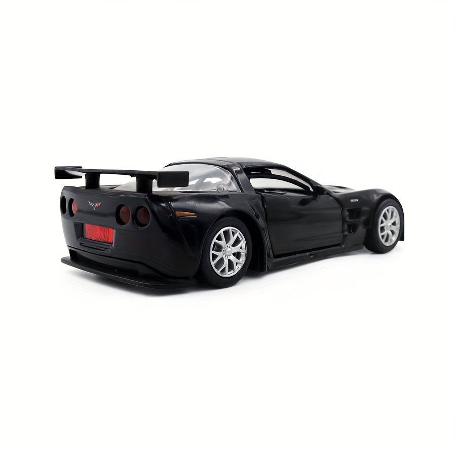 Kids 1:36 Scale Vintage Zinc Alloy Car Model Open Doors Pull-Back Action