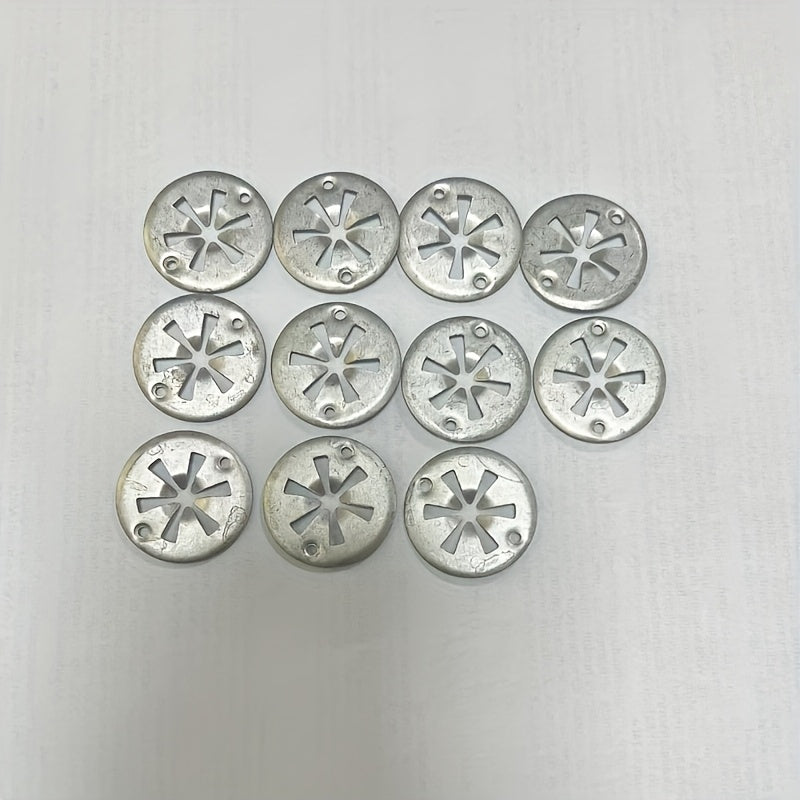 10Pcs Durable Iron Hood Insulation Cover Clips Automotive Under Engine Fasteners