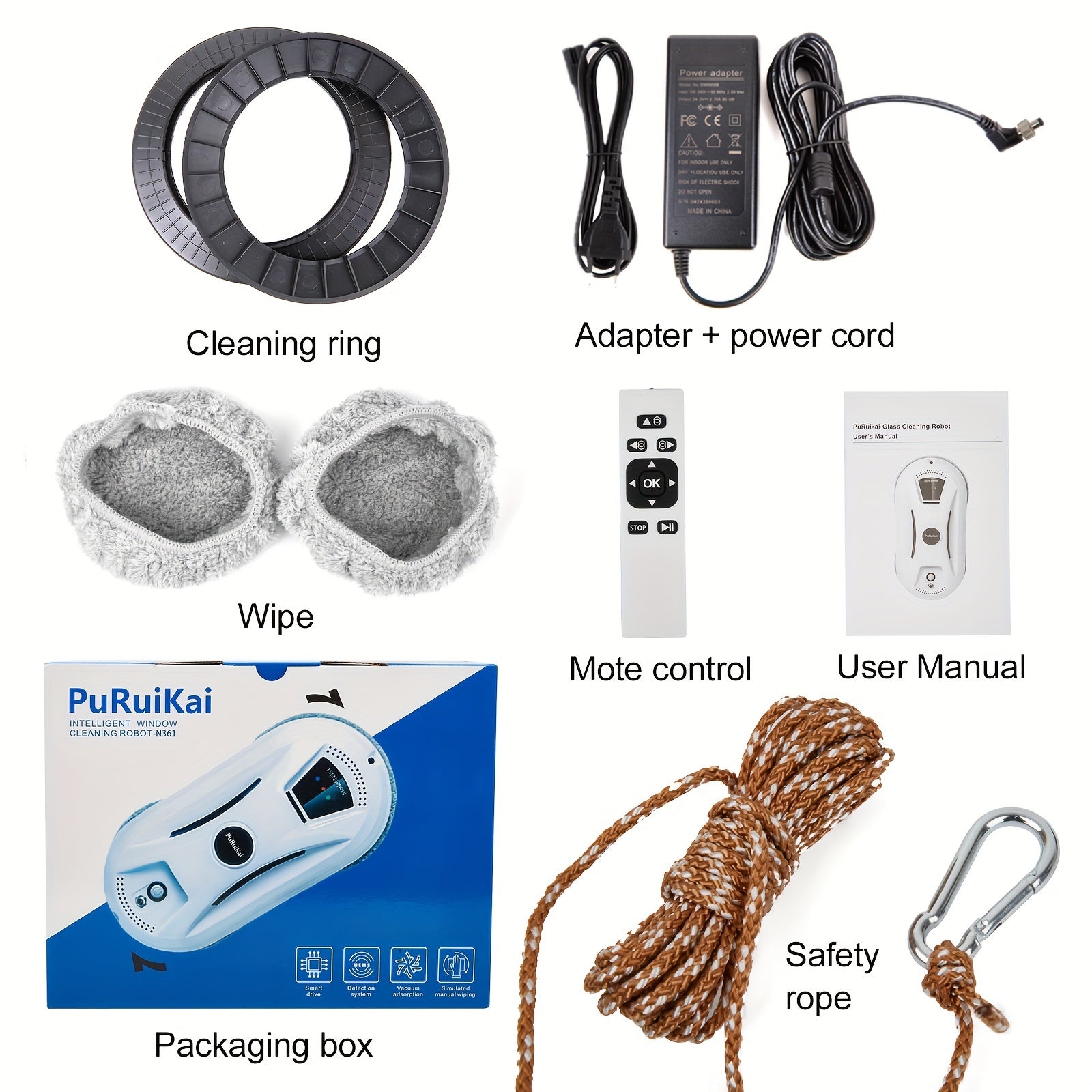 Intelligent Fully Automatic Remote Control for Household Window Cleaning Robot HCR-02