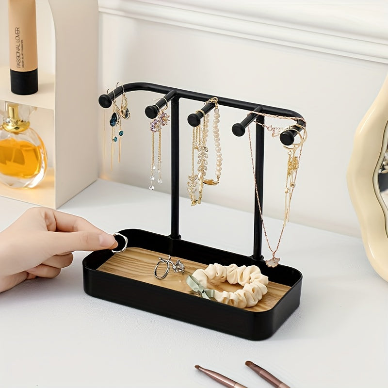 Jewelry Organizer for Necklaces Earrings Hair Bands Storage Rack for Bedroom Bathroom Kitchen