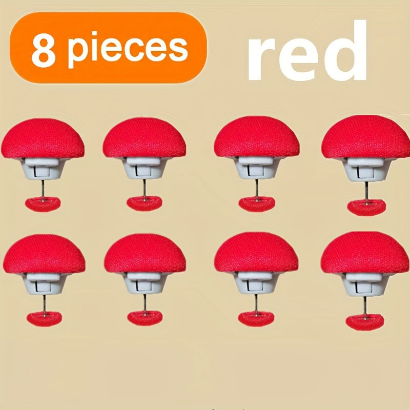 Multifunctional Mushroom Shape Curtain Clips for Quilts and Sheets Reusable and Easy to Use