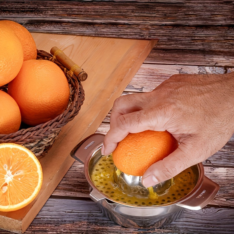 Stainless Steel Lemon Orange Juicer Manual Squeezer Kitchen Tool