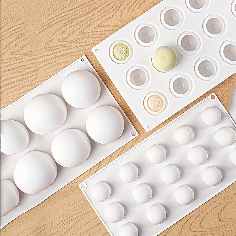 Silicone Mold for Round Ball Shape Cake Decorating Tools Spiral Baking Mold