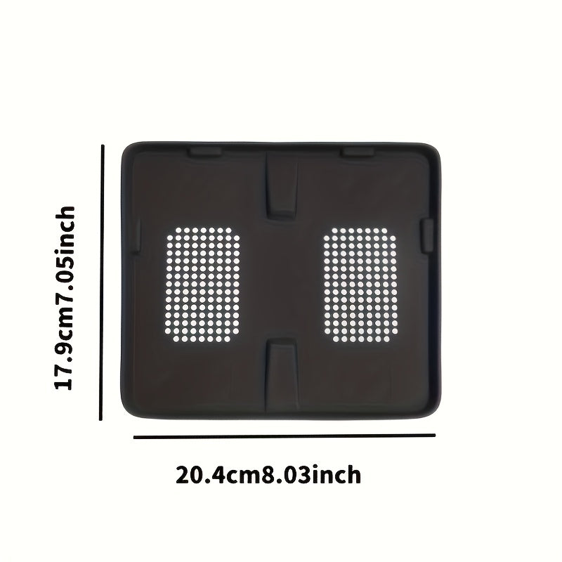 Center Console Silicone Protective Pad for Pickup Truck Storage Tray Anti Slip