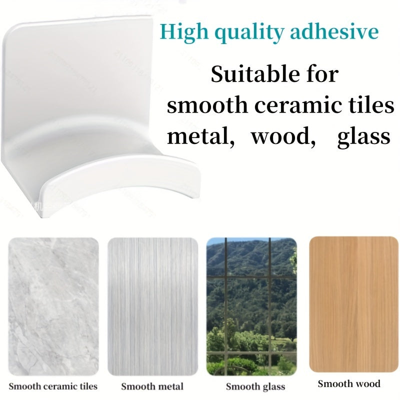 Ganchos de pared de plástico con diseño curvado para colgar sombreros, bolsos y accesorios