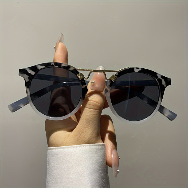 Vintage Mushuk Ko'zoynaklar ayollar va erkaklar uchun Zamonaviy Sayohat Kundalik Bayram Ko'zoynaklari