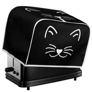 Cat Print Toaster Cover Dustproof Anti-Fingerprint Anti-Oil Machine Washable Kitchen Appliance Protector
