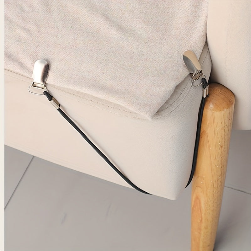 Ko'p funksiyali to'shak varaqi mahkamlagichi, elastik ip va sozlanadigan kliplari bilan - faqat qo'lda yuvish, divan, matras va avtomobil o'rindiqlari uchun sirpanmas ushlagich - bitta parcha