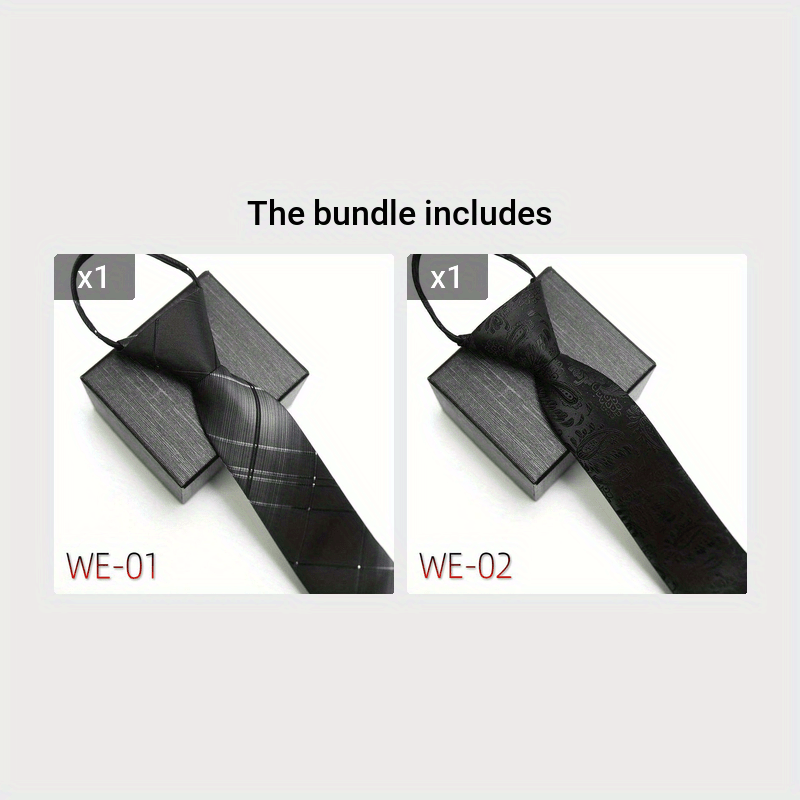 Men's Business Tie 7cm High-Density Striped Casual Formal Wedding Engagement