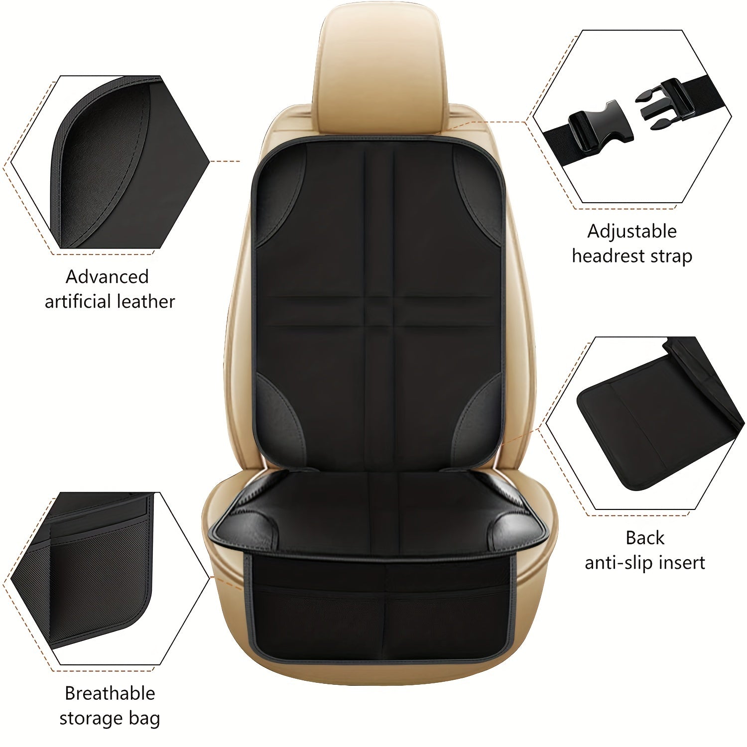 Child Car Seat Cushion Anti-Slip Dirt-Resistant Comfort Padding