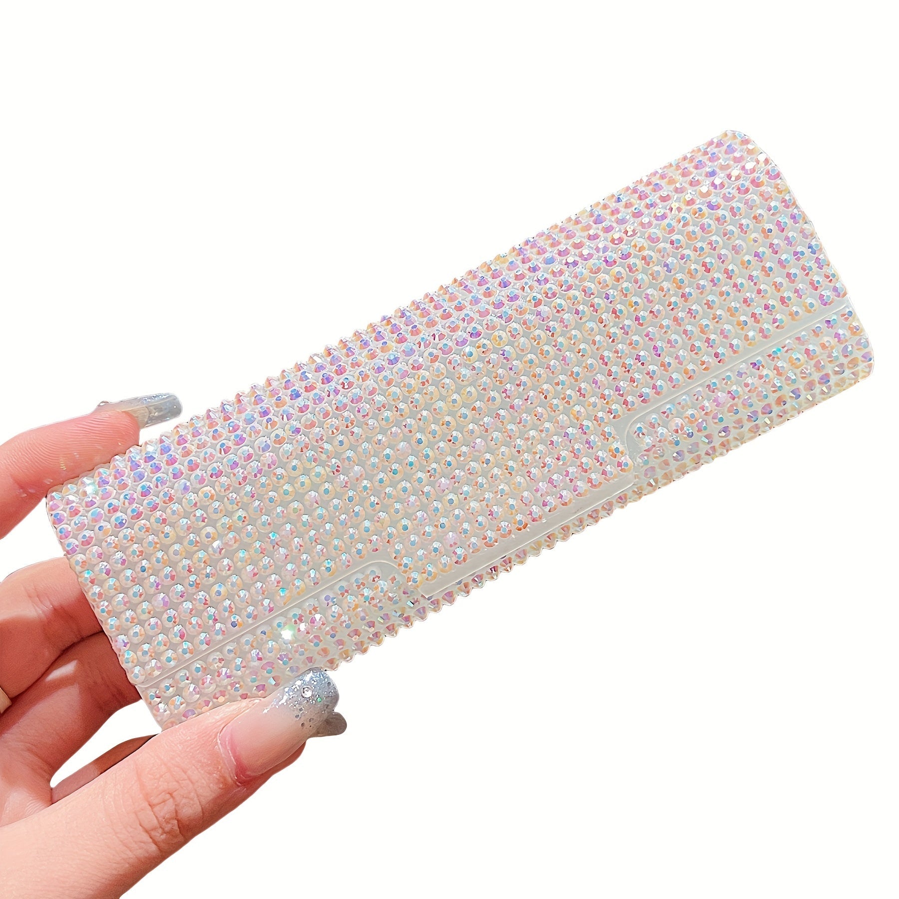 Shiny Rhinestone Eyeglass Case and Jewelry Box Plastic Storage for Women