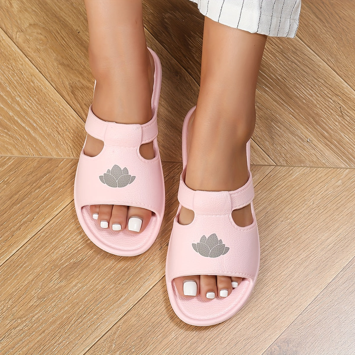 Women's EVA Flat Bottom Slippers Indoor Outdoor Summer Cartoon Cute