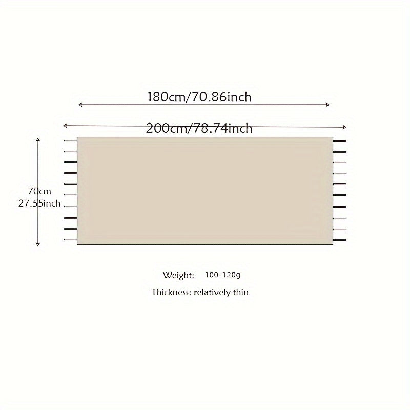 Men's Cashmere Fringed Shawl Scarf Winter Autumn Soft Warm Large Unisex