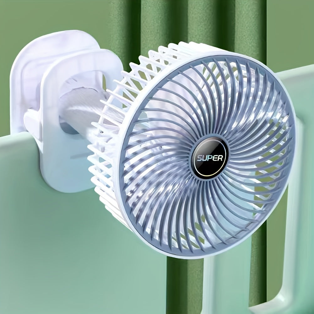 Katta USB zaryadlovchi shamol bilan sozlanadigan shamol tezligi bilan yotoqxona, yotoqxonalar, lager va tashqi faoliyatlar uchun mo'ljallangan. Shuningdek, qulaylik uchun osib yoki yig'ib qo'yilishi mumkin.