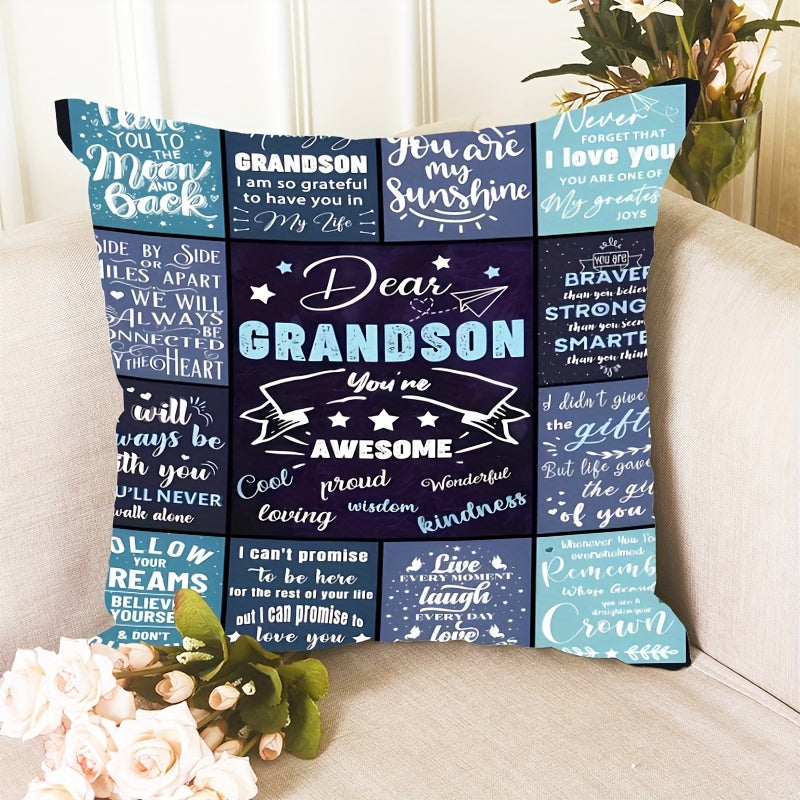 Vintage poliester yostiq qopqog'i xona va yotoqxona bezaklari, divan bezaklari va to'plovchi binolar aksessuarlari uchun. Yostiq/qopqoq kiritilmagan.