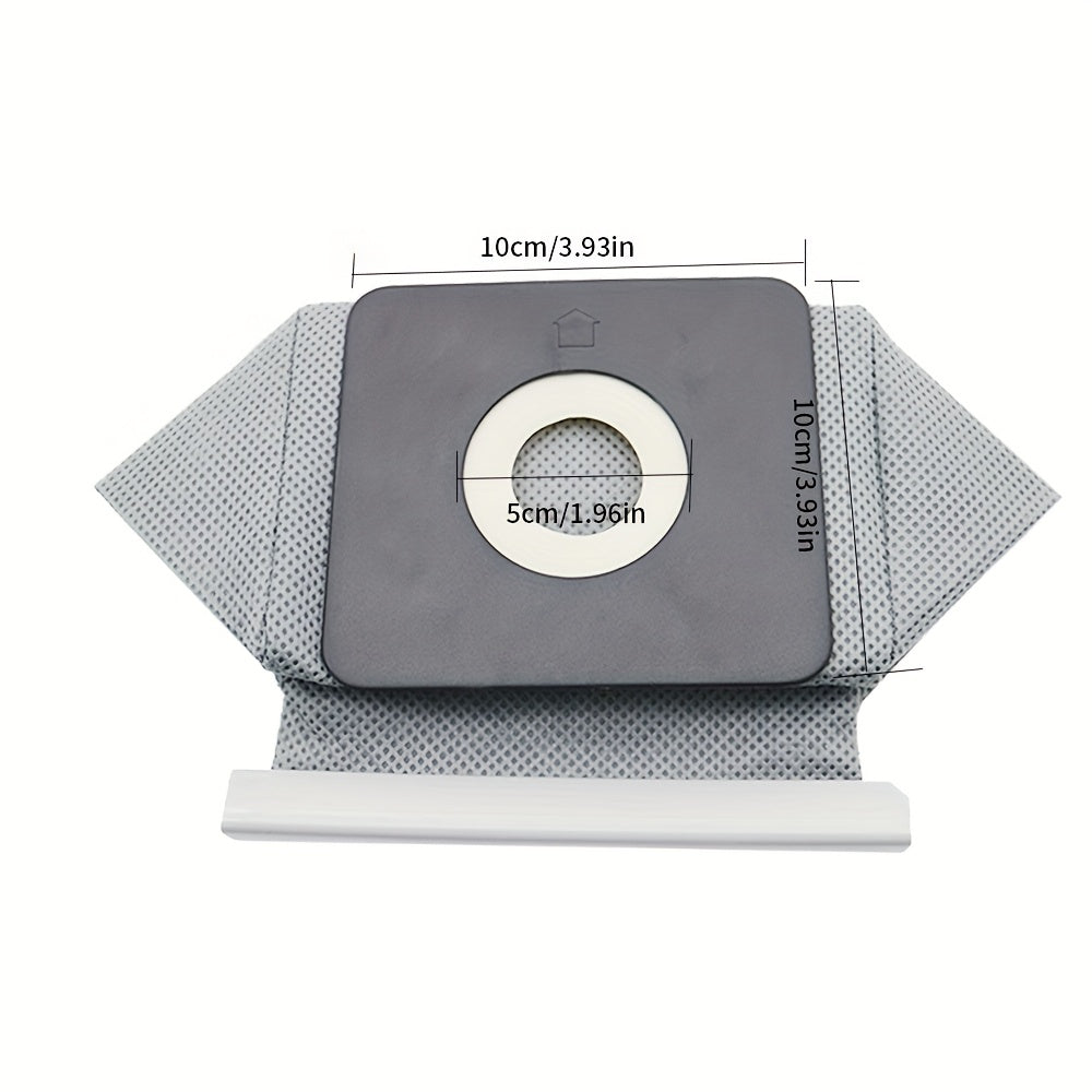 11x10cm Thickened Non-Woven Vacuum Cleaner Dust Bag Reusable Compatible with Philips Electrolux LG Haier Samsung