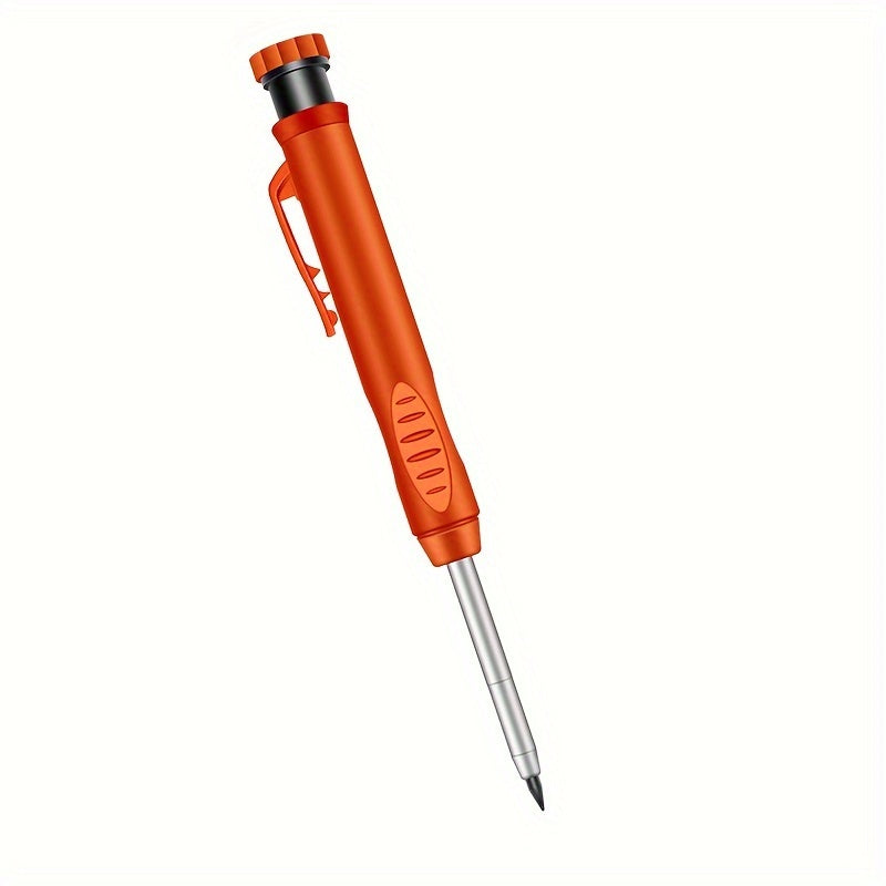 Yog'och ishlash uchun ichki qalam bilan to'ldiriladigan qalam va qalamni qirqish uchun qirqish moslamasi