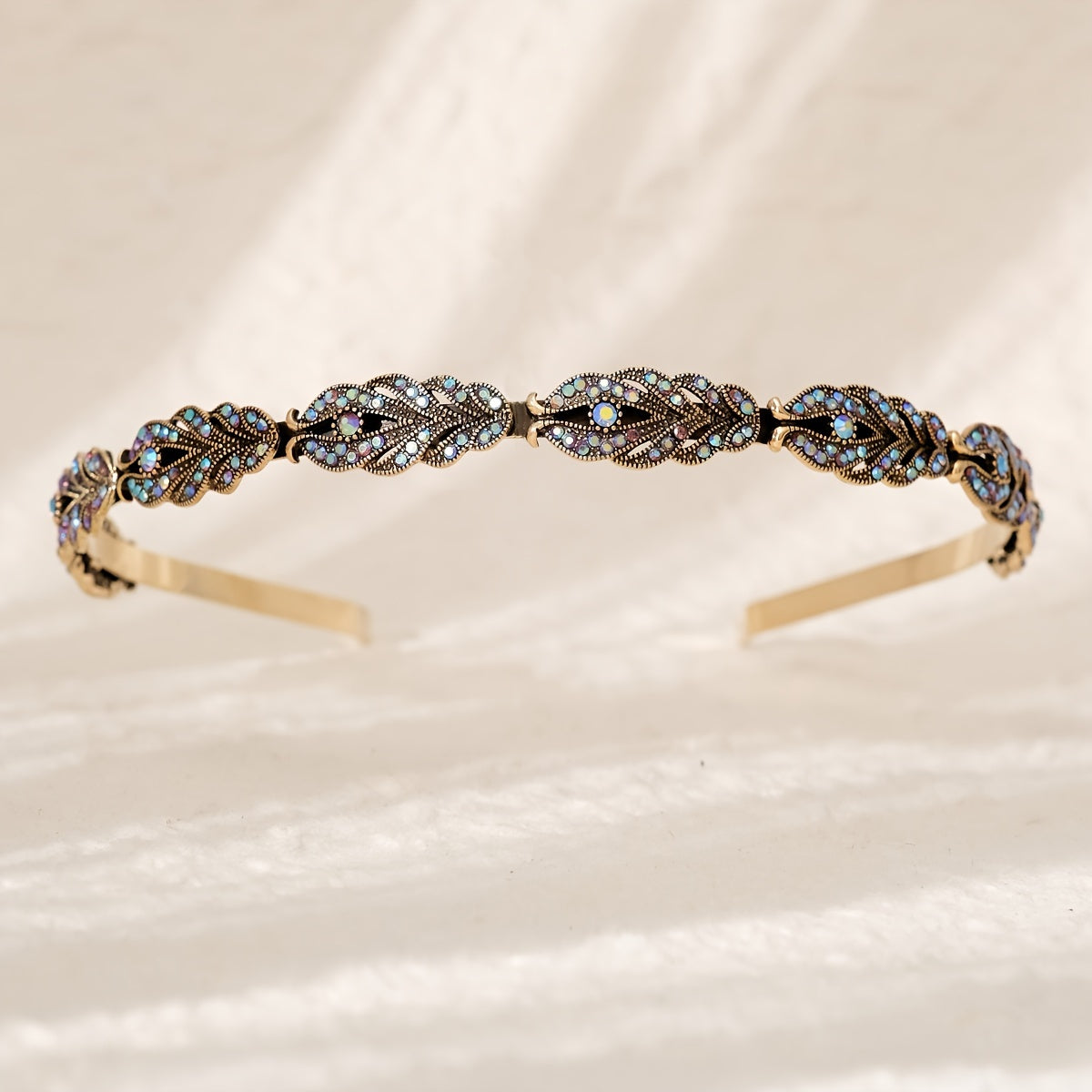 Women’s Rhinestone Hair Hoop Headband for Bridal Wedding Dress Accessories