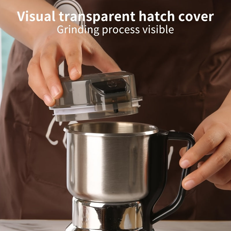 Европейский стандарт нержавеющей стали электрическая мельница для зерна с 4 лезвиями для тонкого помола