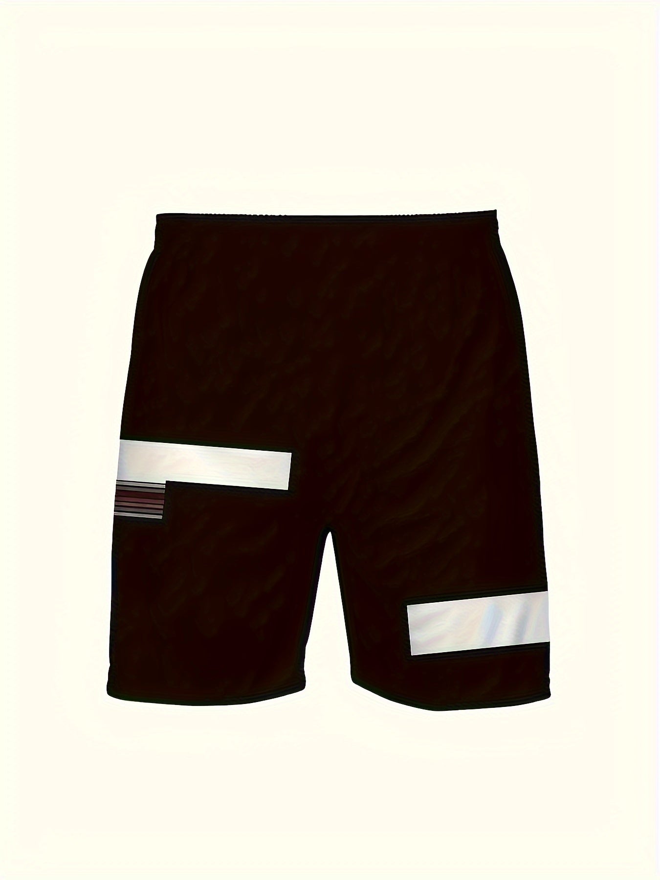 Men's Casual Sportswear Set Short Sleeve Crew Neck Polyester Spandex Summer