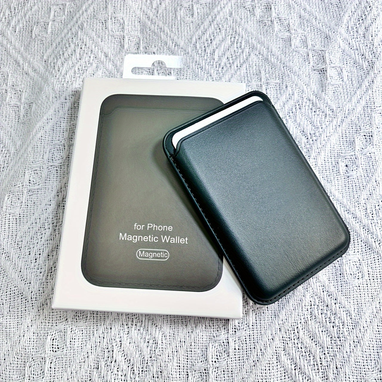 Magnetic Phone Wallet with Card Holder for iPhone 12-16 Pro Max TPU Shell Accessory