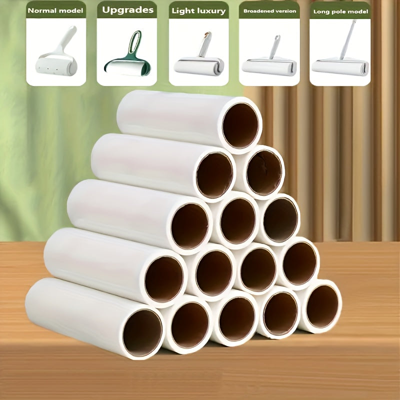 5-Piece Manual Lint Remover Kit with Sticky Sheets for Clothes and Carpet