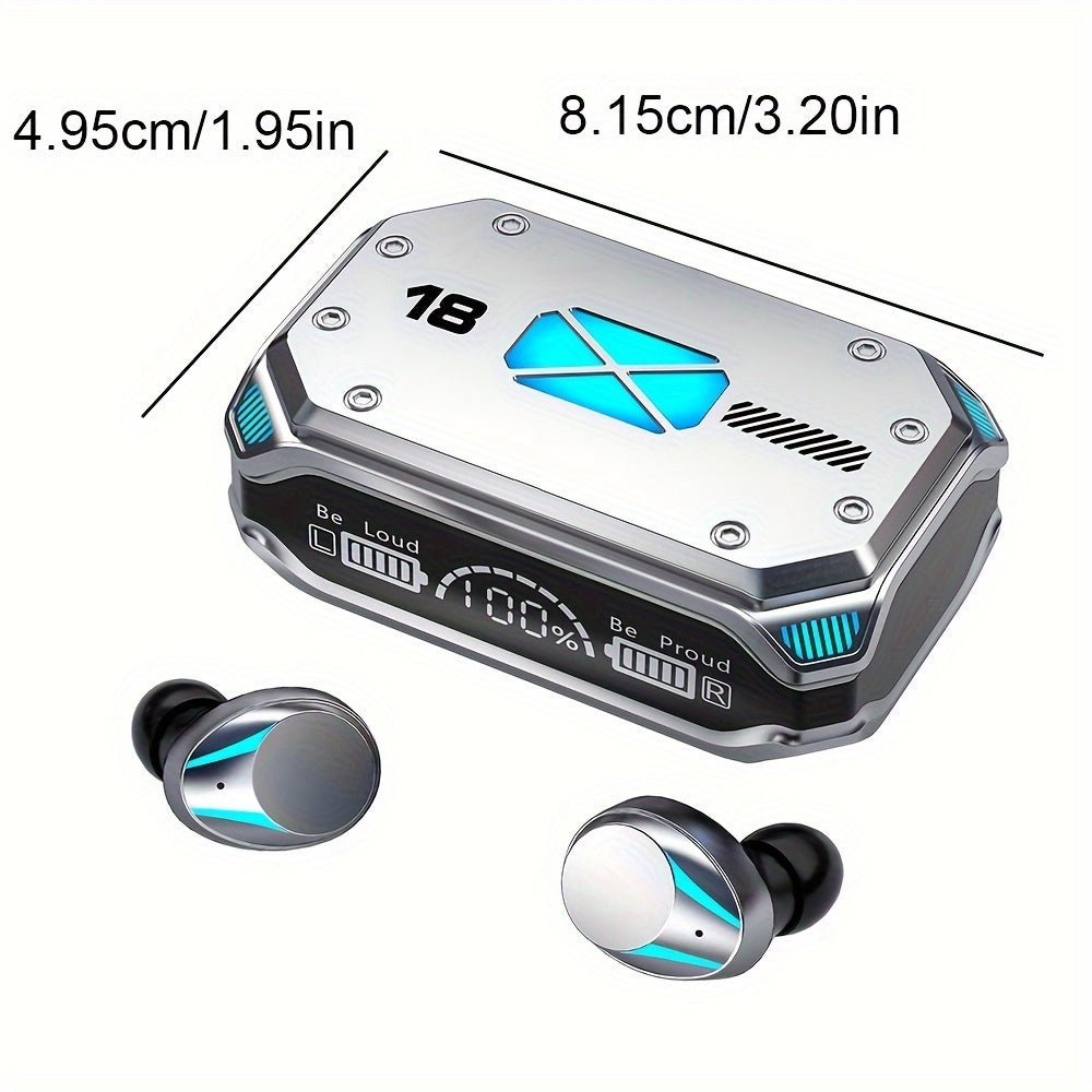 Auriculares inalámbricos para adultos deporte ejercicio control de ruido control táctil auriculares inalámbricos