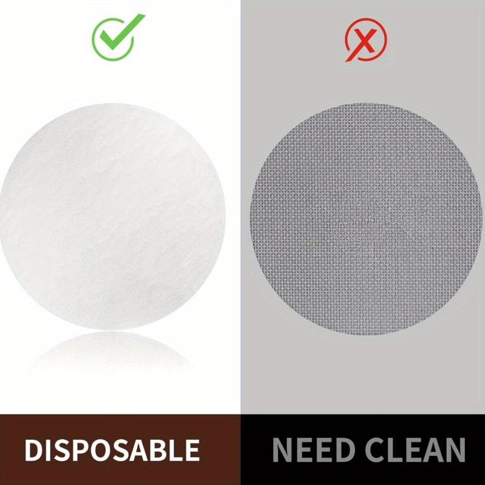 Unisex Espresso Filter Pucks Unbleached 51mm 54mm 56mm 58mm