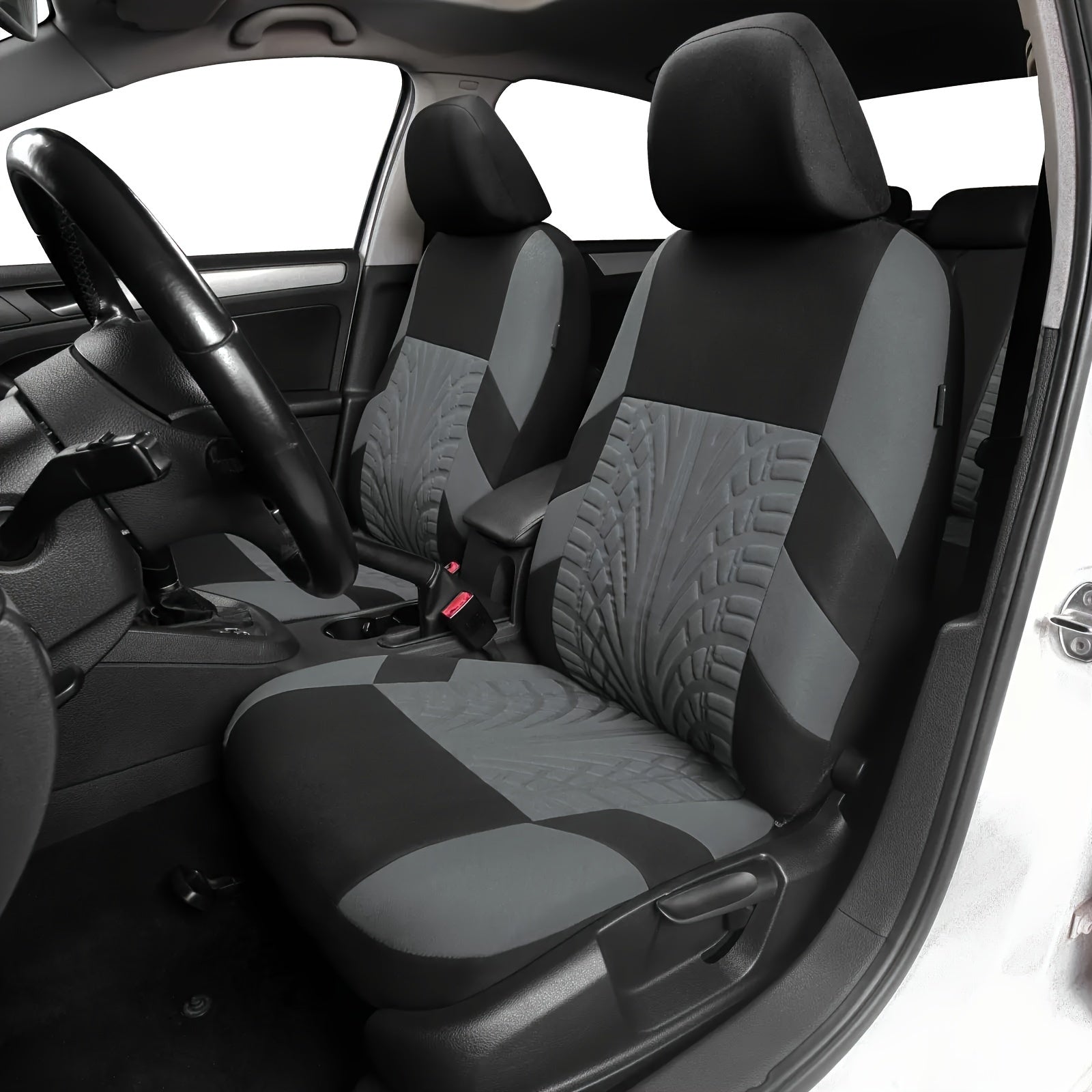 Oldindan o'rnatiladigan universal polyester avtomobil o'rindiqlari qoplamalari SUV, sedan, mikroavtobus uchun