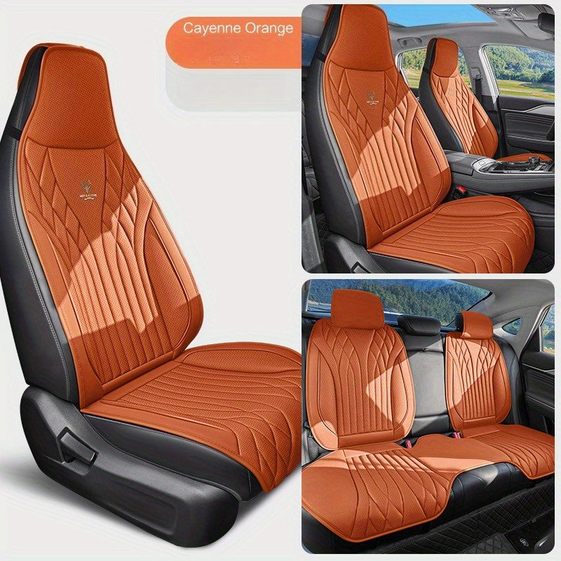Five-Seater Car Seat Covers Easy-to-Install Multi-Color Full Set