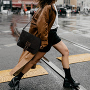 Vintage Western Cowboy Crossbody Bag for Women with Large Capacity Adjustable Strap