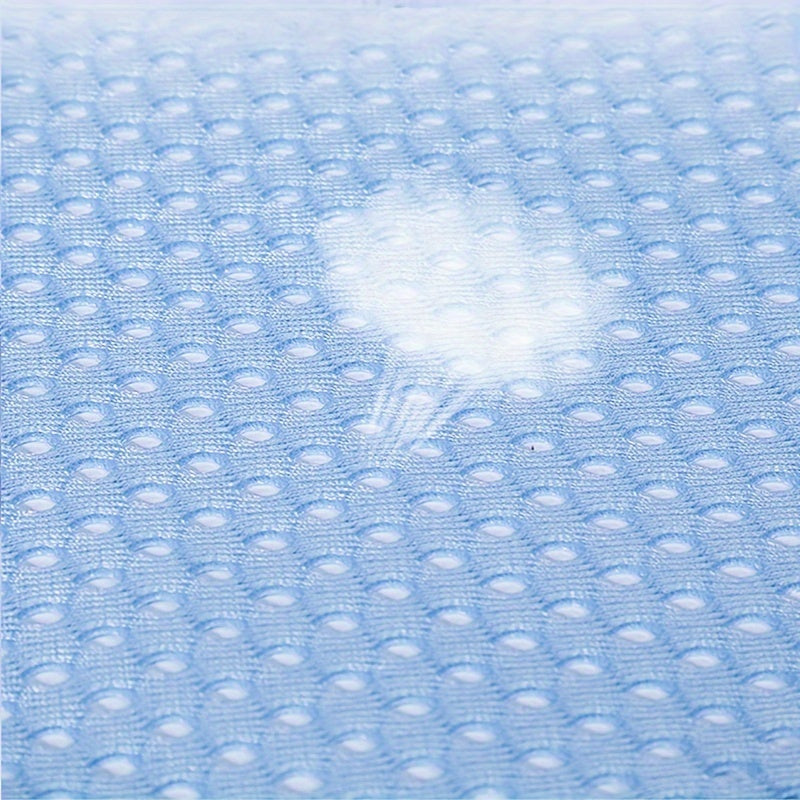 Bolalar uchun hammom uchun tarmoq qoʻllab-quvvatlash mato, yostiqsiz tarmoq mato, yulduz naqshli, koʻk, oq, pushti, yashil ranglarda