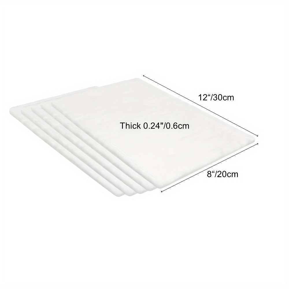 Durable Ceramic Fiber Fire Pit Tabletop with Reusable Wick for Indoor Outdoor Use