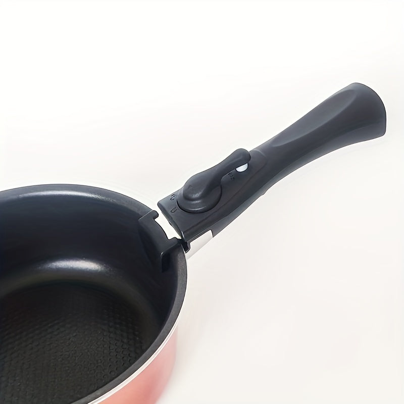 Universal Pot Handle with Detachable Stand-Up Design for Easy One-Hand Operation