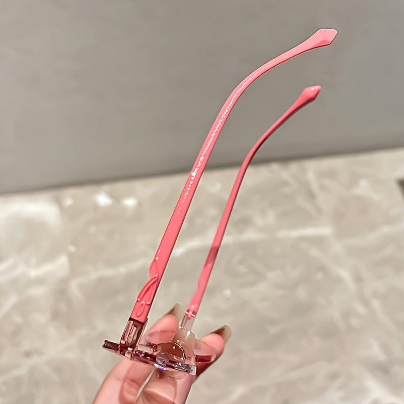 Uniseks o'qish ko'zoynaklari, rhinestone bezaklari va nafis chekka dizayni bilan 4 juft yengil ramkalar +1.0 dan +4.0 dioptersgacha