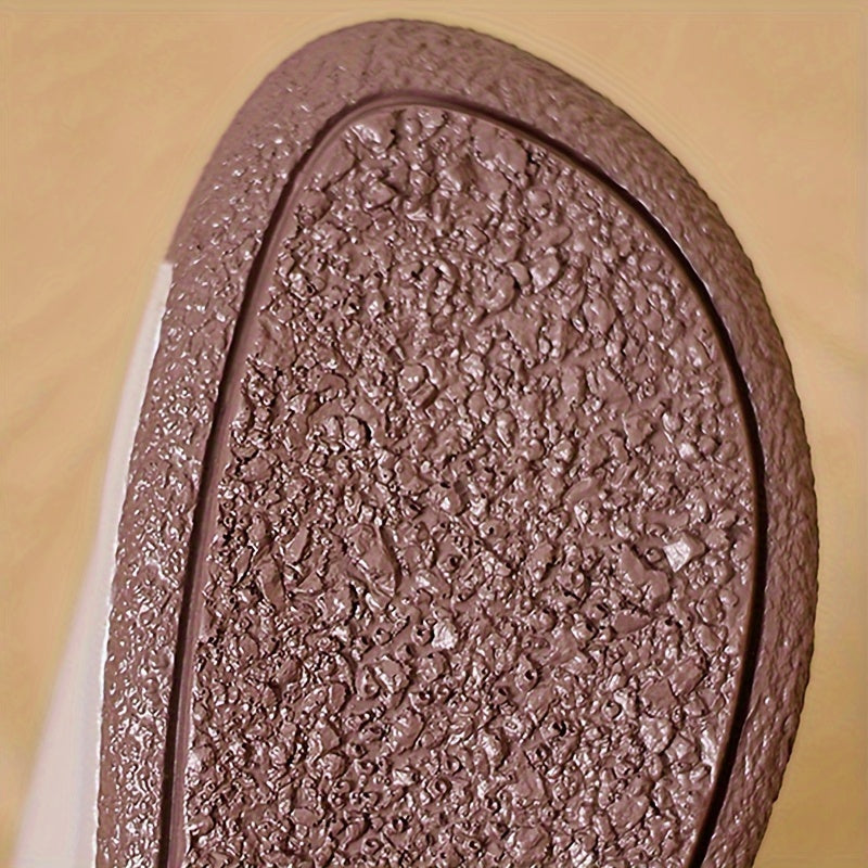 Women's Solid Color Lace-Up Casual Shoes with Soft Sole and Platform