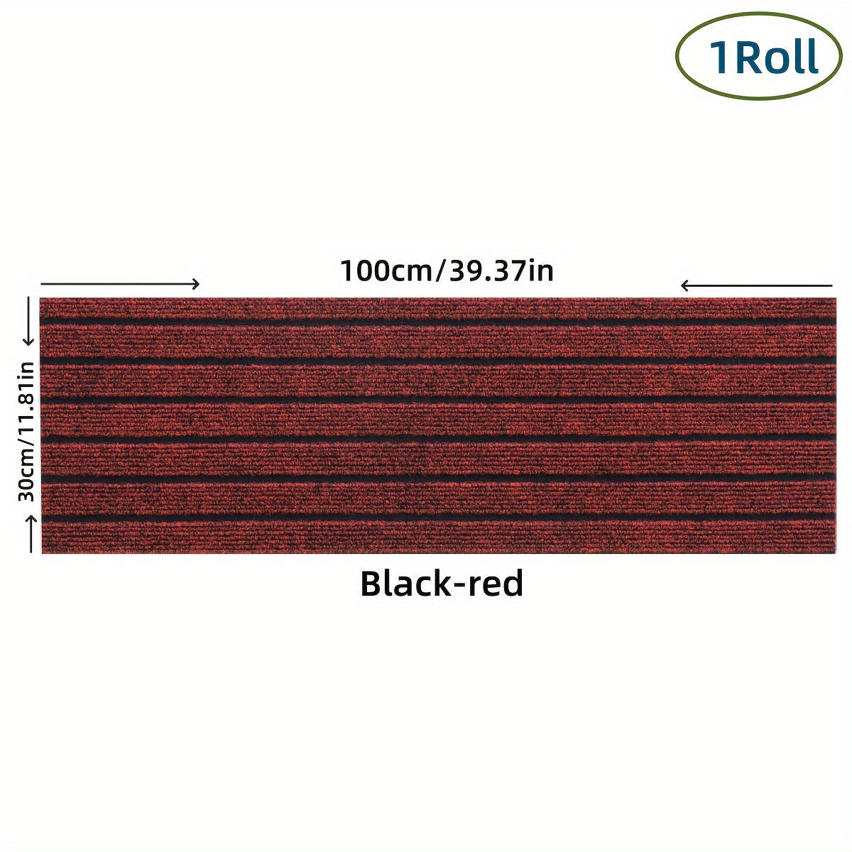 Self-Adhesive Carpet Rolls 5 Sizes 5mm Thick for Home, Commercial, Bathroom, Stairs