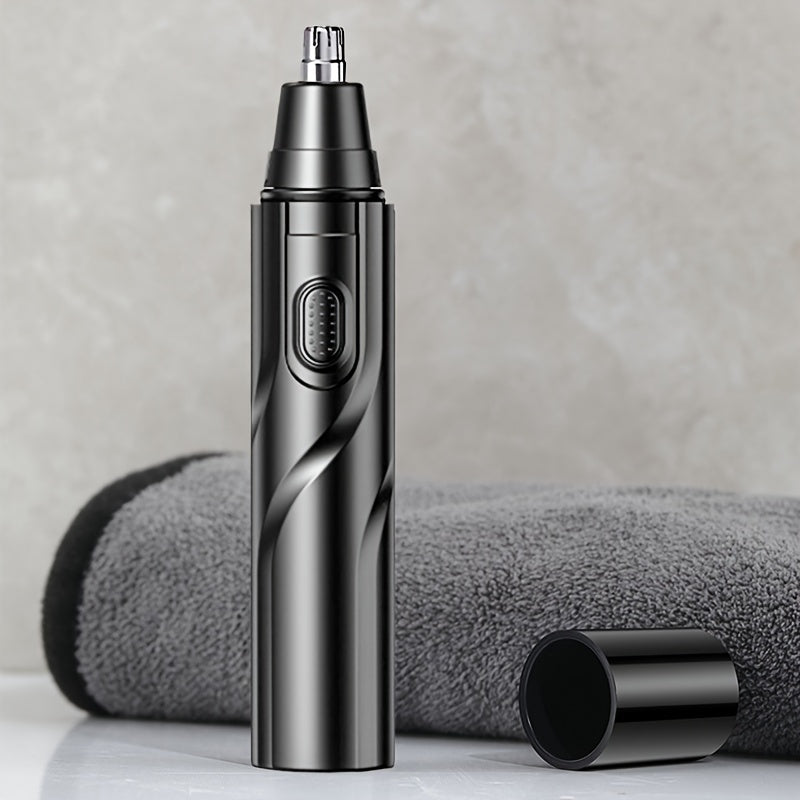 Battery-Operated Electric Nose Ear Eyebrow Facial Hair Trimmer for Men Women