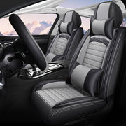 Universal PU Leather Seat Covers Full Set for 5-Seater All-Season