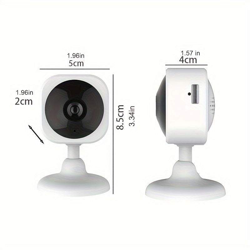 Wireless Security Camera 2MP WiFi Night Vision Two-Way Audio Indoor Surveillance