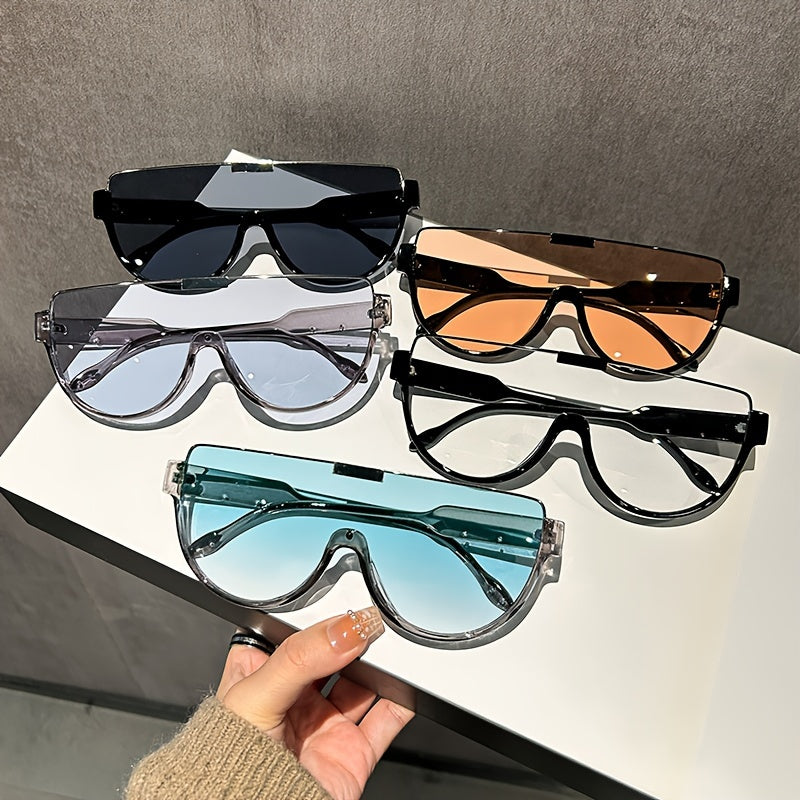 Гипербольшие полукруглые спортивные очки с рамой TR90 и антибликовыми линзами для скалолазания и пляжа