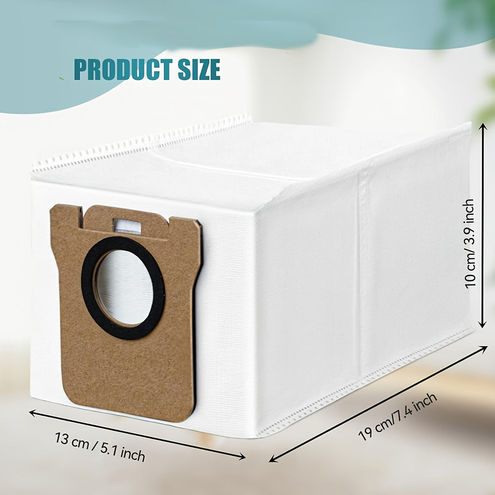 3L Auto-Seal Bir martalik changyutgich uchun chang sumkasi, robot changyutgichlar uchun, 4-qavatli no'yonli mato