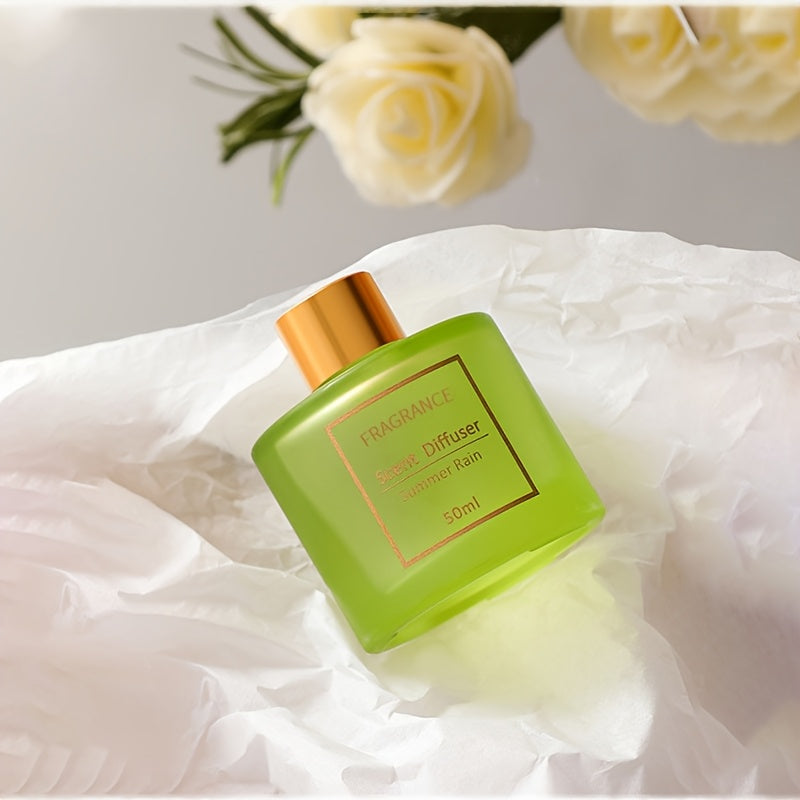 50ml Natural Plant Extract Flameless Reed Diffuser Long-Lasting Fragrance for Home Office