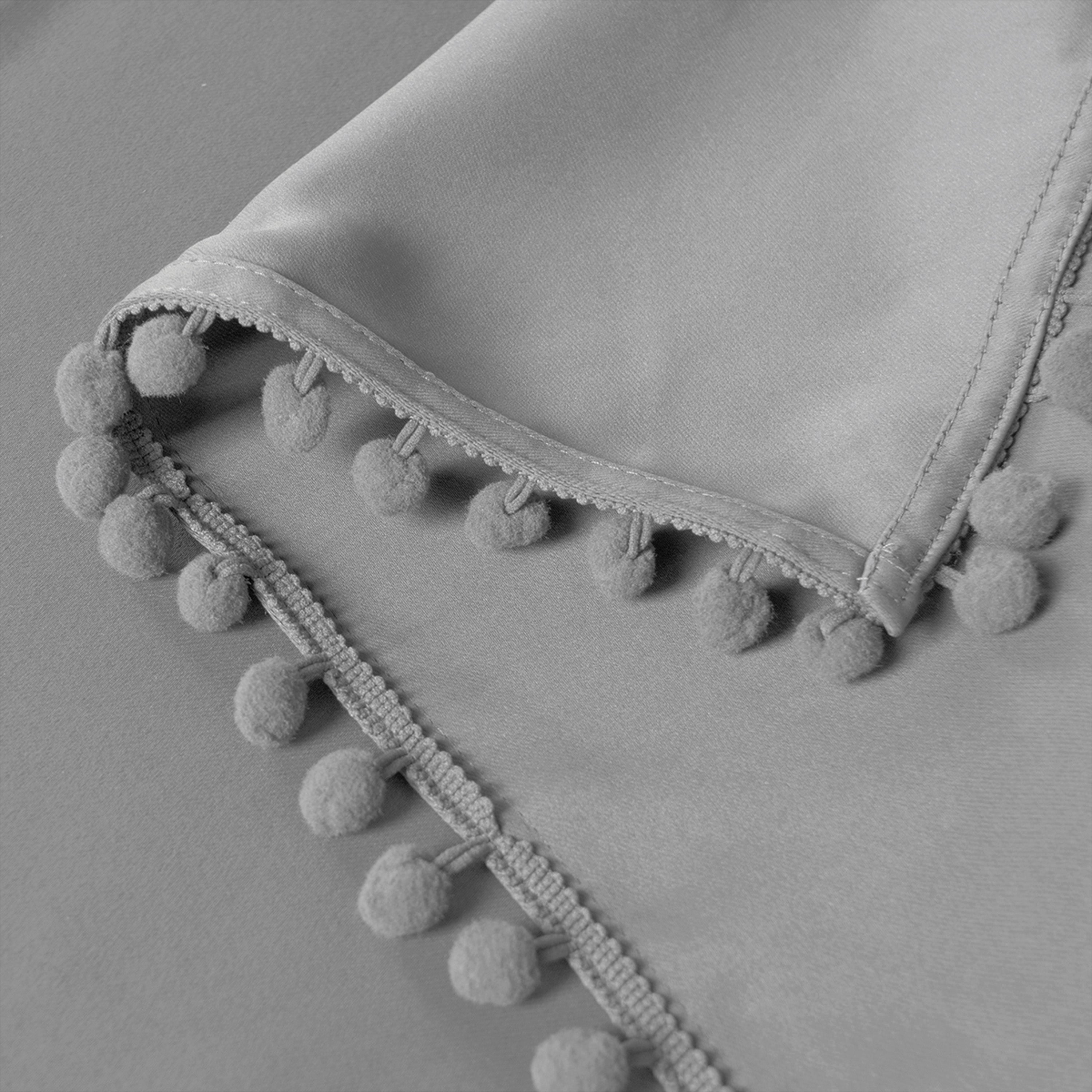 Thermal Insulated Blackout Curtain Panel for Living Room and Kitchen, Rod Pocket Design