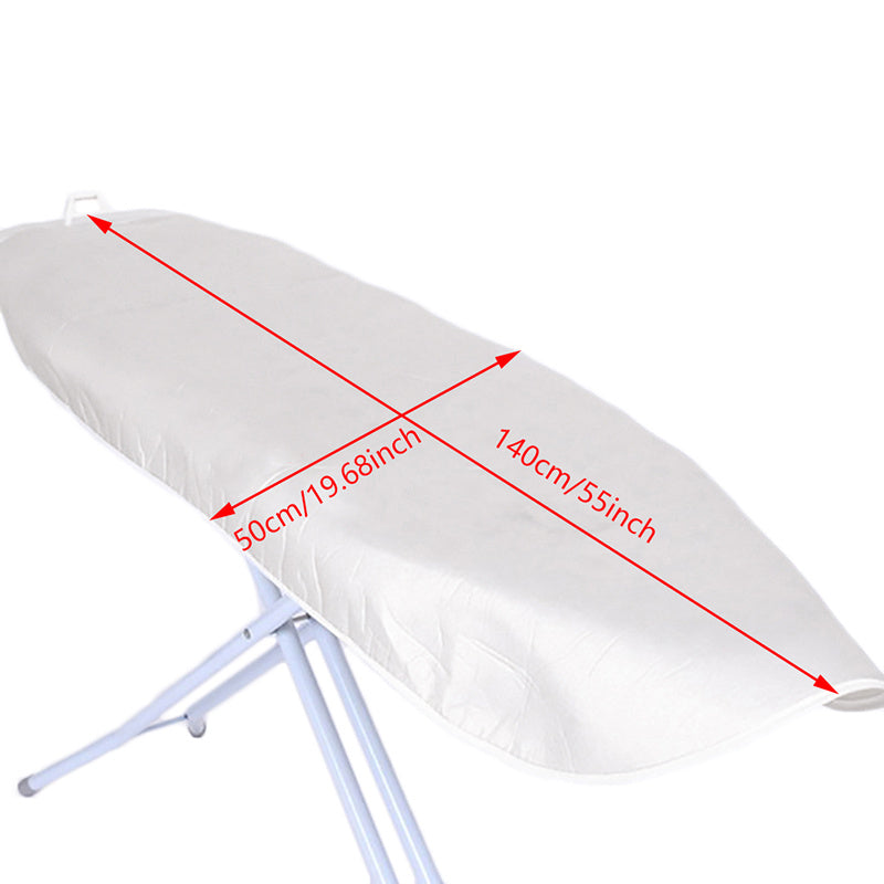 Universal Ironing Board Cover with Pad 140x50cm Silver Reflective Material